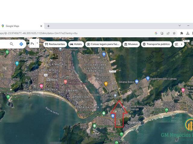 #W2077 - Área para Venda em Guarujá - SP - 1