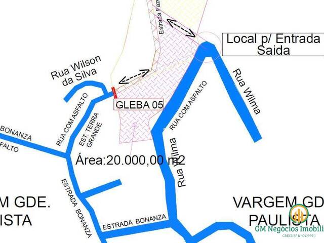 #M1243 - Área para Venda em Vargem Grande Paulista - SP