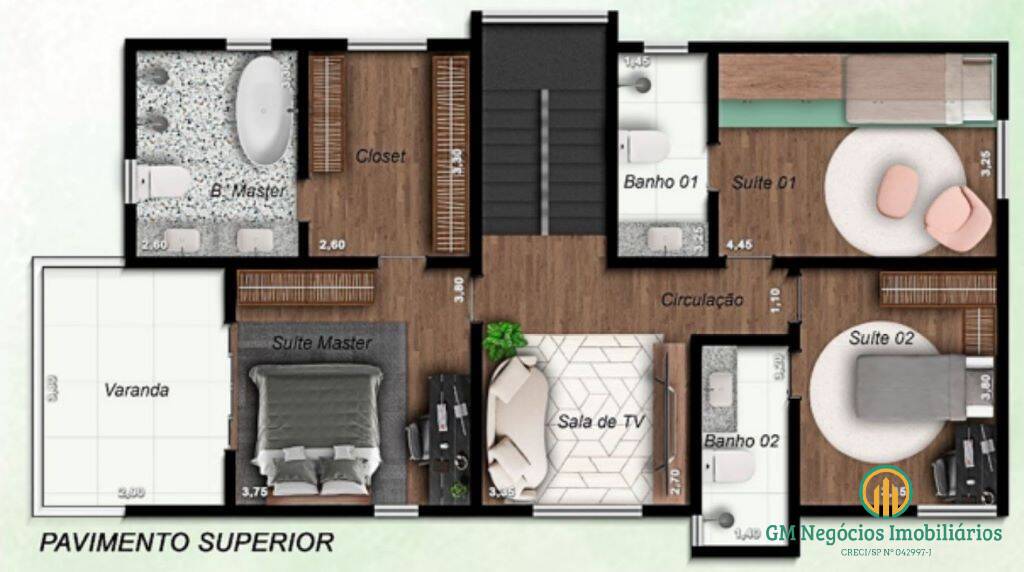 Casa de Condomínio, 3 quartos - Foto 53